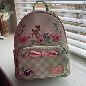 New Loungefly Bambi Springtime Mini Backpack